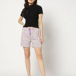Women Graphic Print Regular Fit Shorts-image-92
