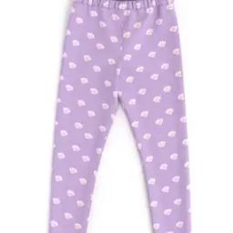Girls Graphic Basic Leggings-image-70