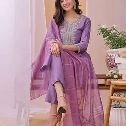 nyrika Women Embroidery Kurta Set-picture-22