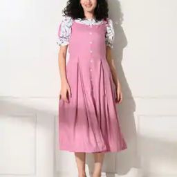 Women Printed A-Line Dress-image-29