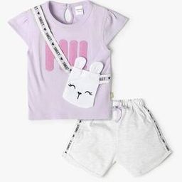 Embroidered Top & Shorts Set-image-30