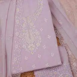 Women Embroidered 3-Piece Unstitched Dress Material-image-97