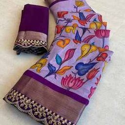 Women Floral Print Saree with Contrast Border-image-39
