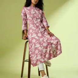 Women Printed A-Line Kurta-picture-14