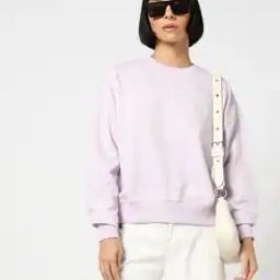 Women Oversized Fit Sweatshirt-image-46
