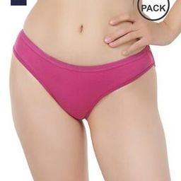 Women Pack of 2 Bikini Panties with Elasticated Waist-image-1
