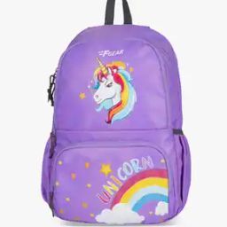 Girls Unicorn Print Backpack-picture-34