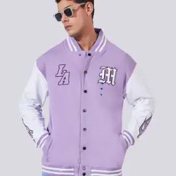 Men Typographic Print Slim Fit Biker Jacket-picture-33