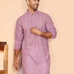 Men Embroidery Kurta -image-41