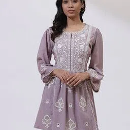 lakshita Women Embroidered A-Line Tunic -picture-7