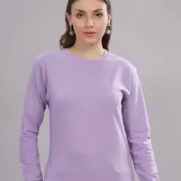 Women Sweatshirt with Full Sleeves-image-69