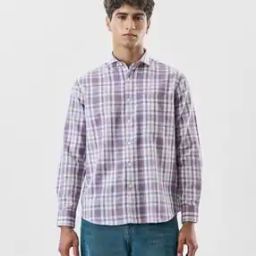 Men Checked Regular Fit Shirt-image-45