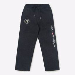 Track Pants with Drawstring Waist-0