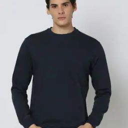 Slim Fit Crew-Neck Sweatshirt-image-63