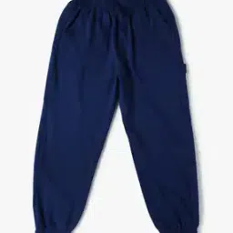Boys Mid-Rise Cotton Joggers with Elasticated Drawstring Waist-image-85