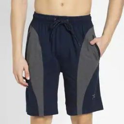 9411 Super Combed Cotton Rich Straight Fit Shorts with Side Pockets-image-100