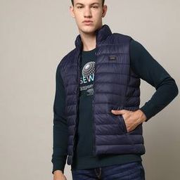 spykar Men Regular Fit Gillet Jacket-picture-41