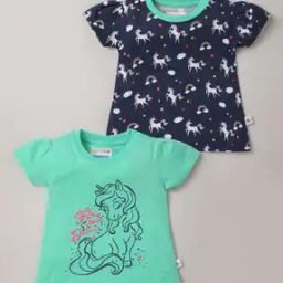 Pack of 2 Graphic Print T-Shirts-image-64