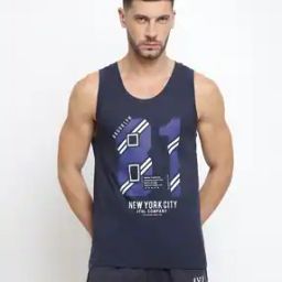 Men Graphic Print Vest-27