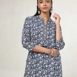 soch Women Floral Print Straight Kurti-picture-22