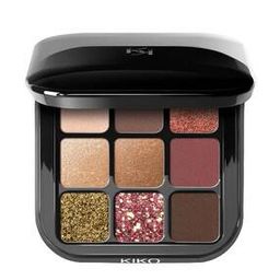 Glamour Multi Finish Eyeshadow Palette - 03 Burgundy Notes-image-88