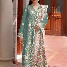 Women Embellished 3-Piece Dress Material-image-34
