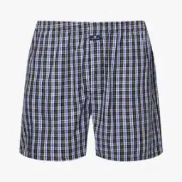 Checked Boxer with Elasticated Waistband-picture-41