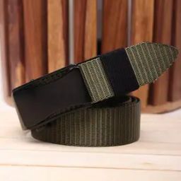 Men Slim Belt with Auto-Buckle Closure-image-24