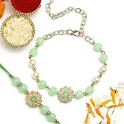 Set of 2 Beaded Tie-Up Rakhi-14