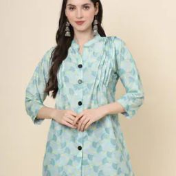 Women Floral Print Fitted Tunic-picture-11