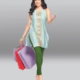 Full-Length Cotton Stretchable Leggings-image-97
