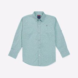 Floral Print Regular Fit Cotton Shirt-image-23