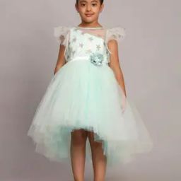 Girl Embellished Fit & Flare Dress-image-54