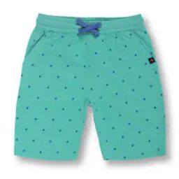 Star Print Shorts with Insert Pockets-image-2