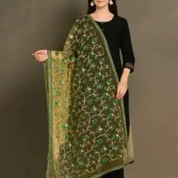 Women Embroidery Dupatta-picture-13