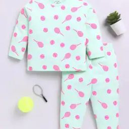 Boy Printed T-Shirt & Pants Set-image-56
