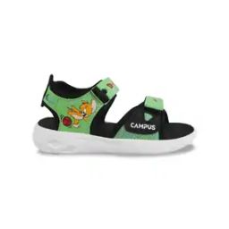Open-Toe Slip-On Sandals-image-1