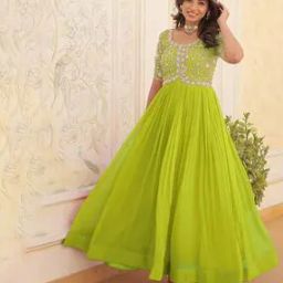 Women Embroidered Flared Kurta-picture-45