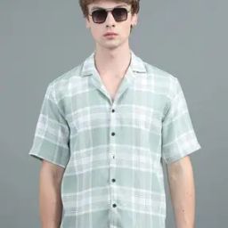 paul street Men Checks Relaxed Fit Shirt-picture-7