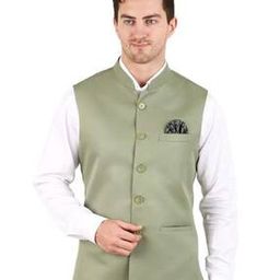 Men Regular Fit Nehru Jacket-picture-10