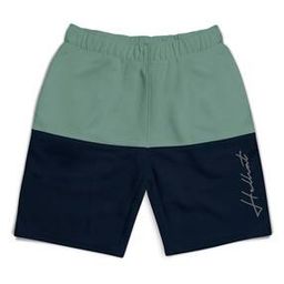 Typographic Print Shorts with Elasticated Waist-picture-9