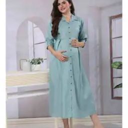 Women Cotton Dress-image-93