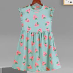 Girls Graphic A-line Dress-image-72