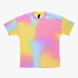 Tie & Dye Round-Neck T-shirt-image-63