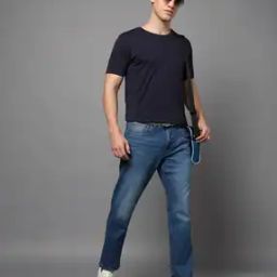 Men Mid-Wash Skinny Fit Jeans-image-35