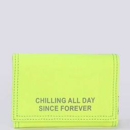 Men Typographic Print Tri-Fold Wallet-14