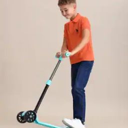 Boys Regular Fit Polo T-Shirt-21