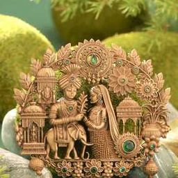 Women Brass Brooch-31