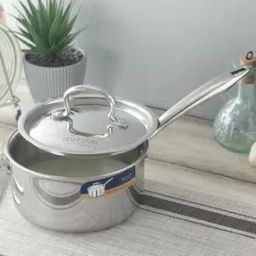 Stainless Steel Kadai with Lid-image-12