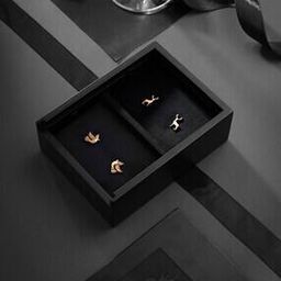 Flying Bird Cufflinks & Collar Tips-image-69
